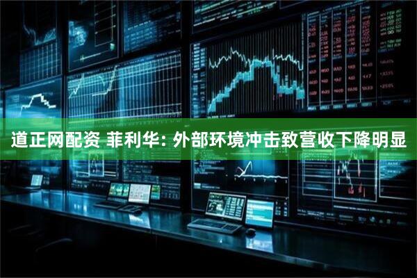 道正网配资 菲利华: 外部环境冲击致营收下降明显
