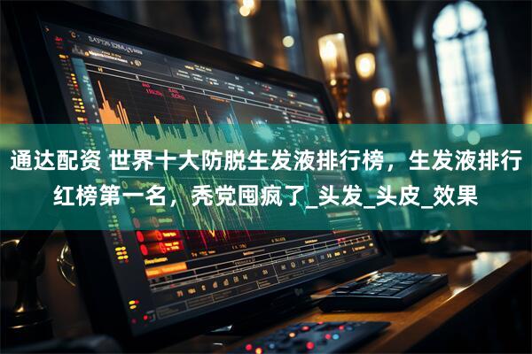 通达配资 世界十大防脱生发液排行榜，生发液排行红榜第一名，秃党囤疯了_头发_头皮_效果