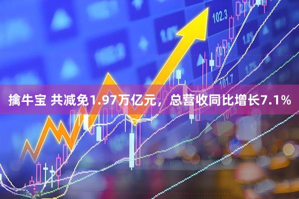 擒牛宝 共减免1.97万亿元，总营收同比增长7.1%